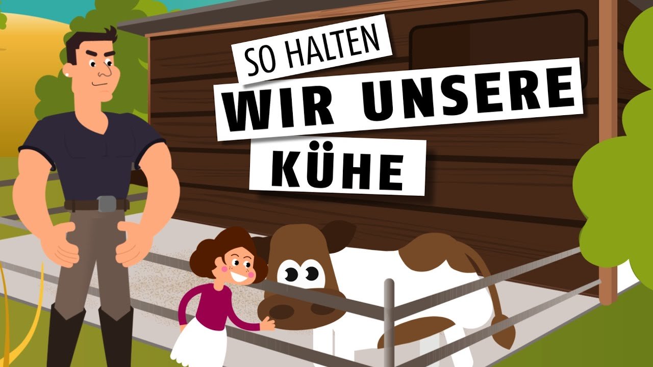 So halten wir unsere Kühe 🐄