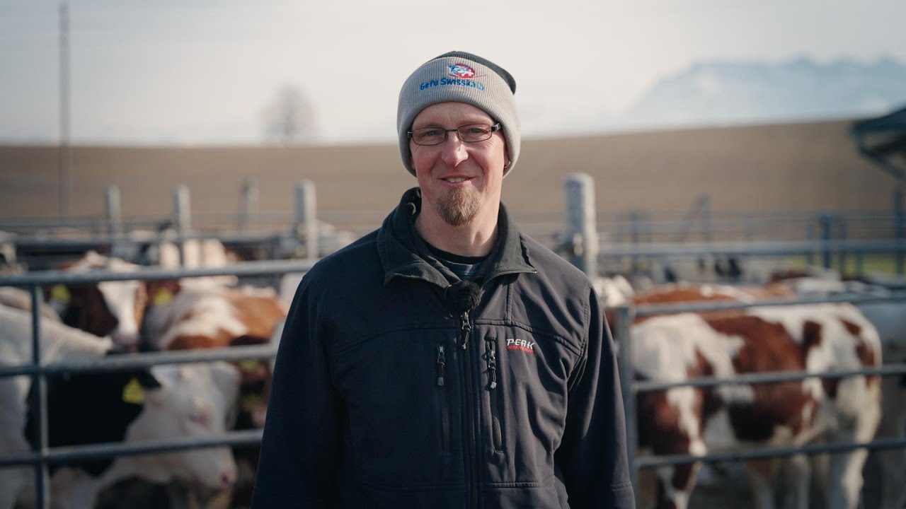 Andi Knecht aus Geiss LU und die Haltung von Mastkälbern
