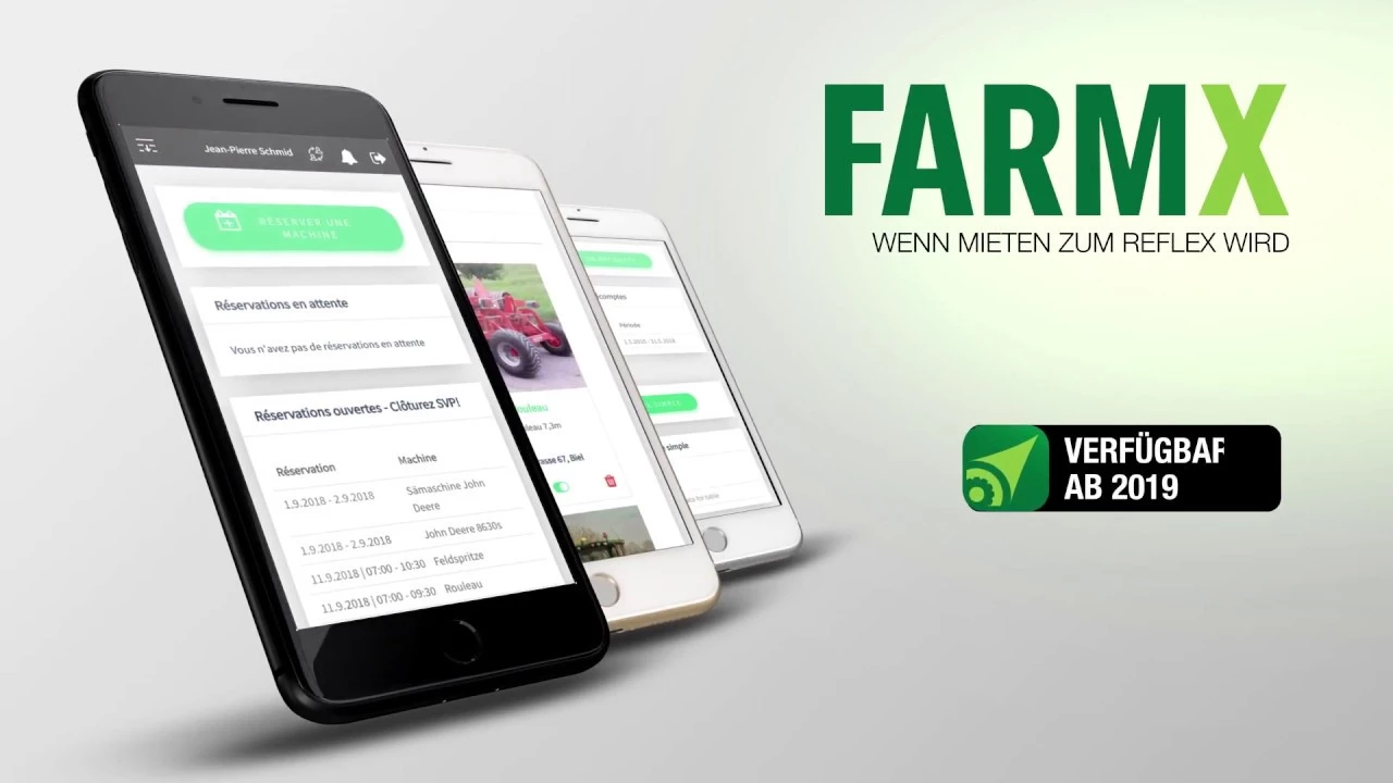 FarmX - Maschinen mieten und vermieten